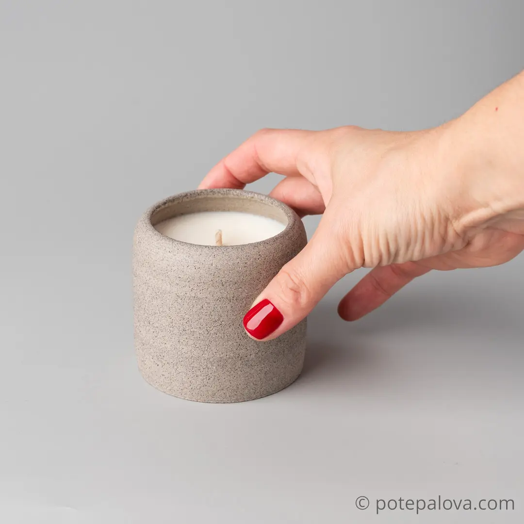 картинка Свеча План Б "Кожа и гранат" 180 мл - DishWishes.Ru