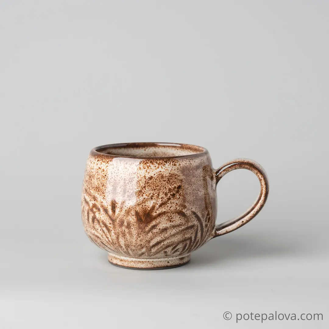 картинка Керамическая кружка из серии "Травы" 10 - DishWishes.Ru