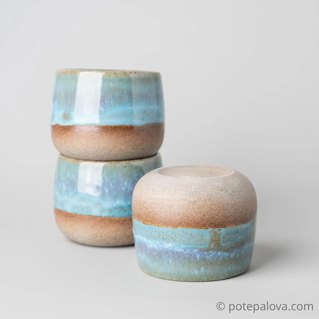 картинка Маленький стакан Sigma "Морская галька" 190 мл - DishWishes.Ru