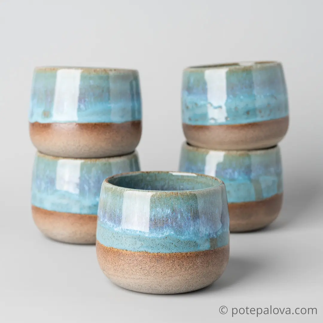 картинка Маленький стакан Sigma "Морская галька" 190 мл - DishWishes.Ru