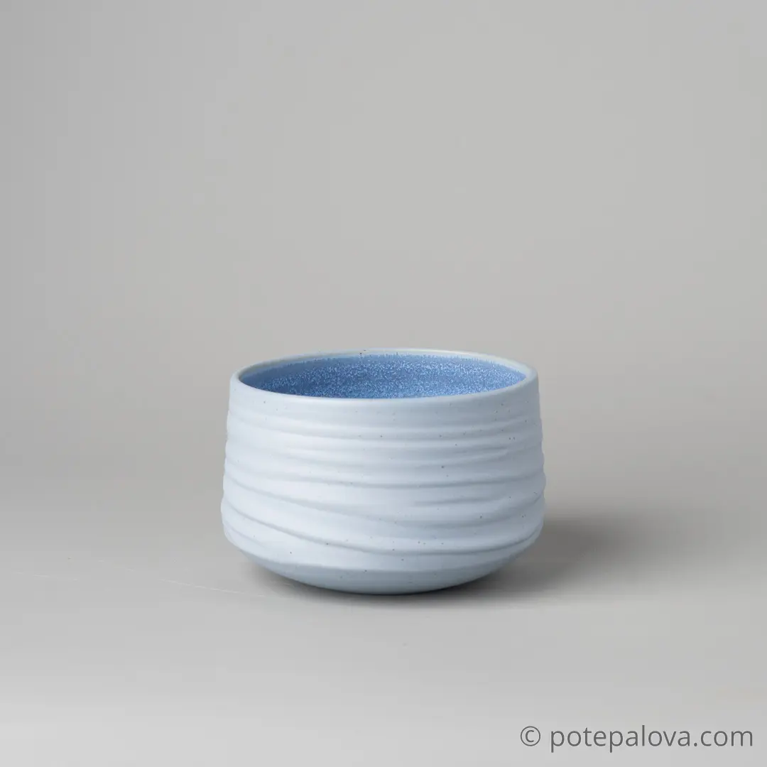 картинка Стакан фарфоровый Sigma "Волны" 280 мл - 1 - DishWishes.Ru