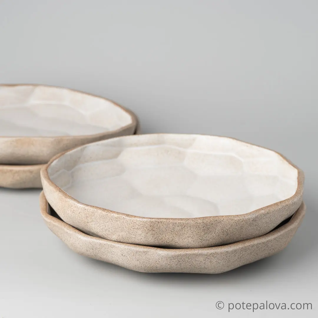 картинка Тарелка малая Sigma "Геометрия" 20 см  - DishWishes.Ru