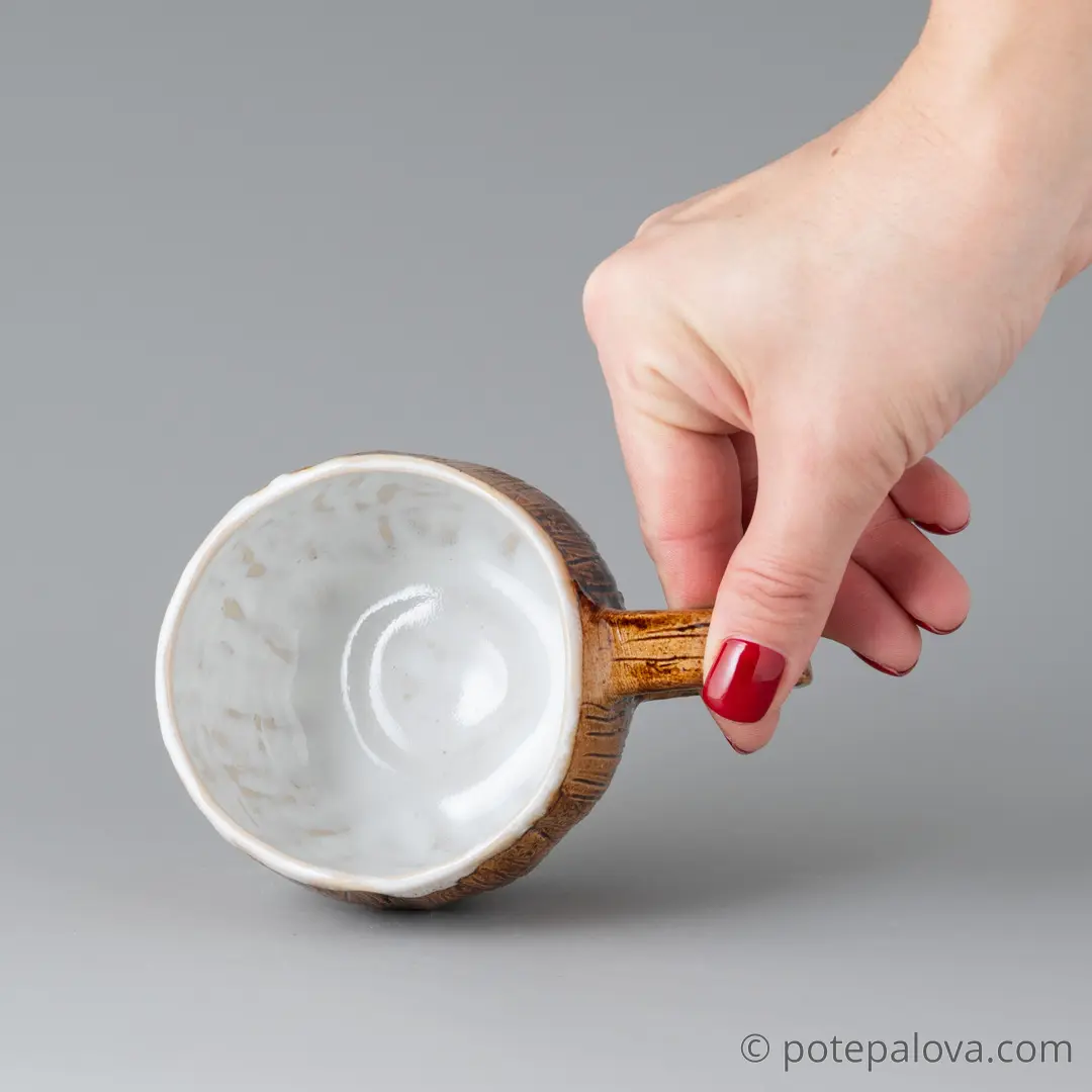 картинка Чашка Светланы Шумских "Кокос" 2 - DishWishes.Ru