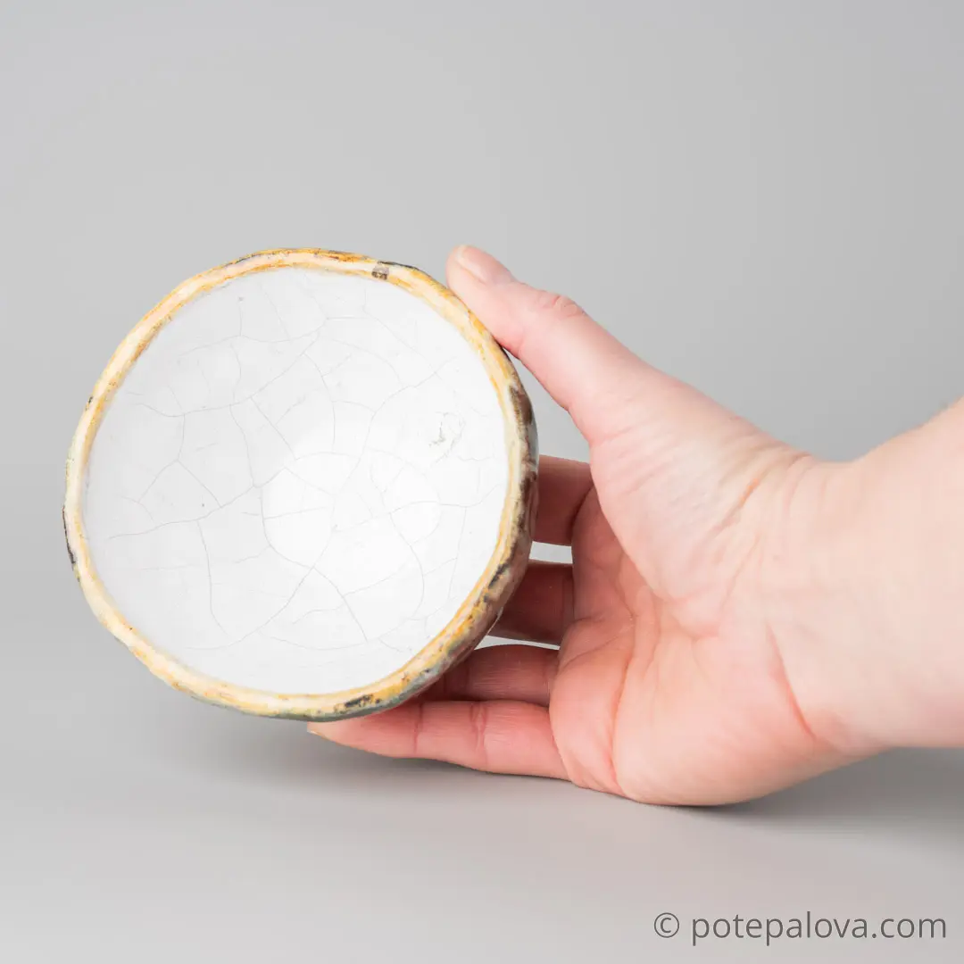 картинка Миска Niboqua раку белая - DishWishes.Ru