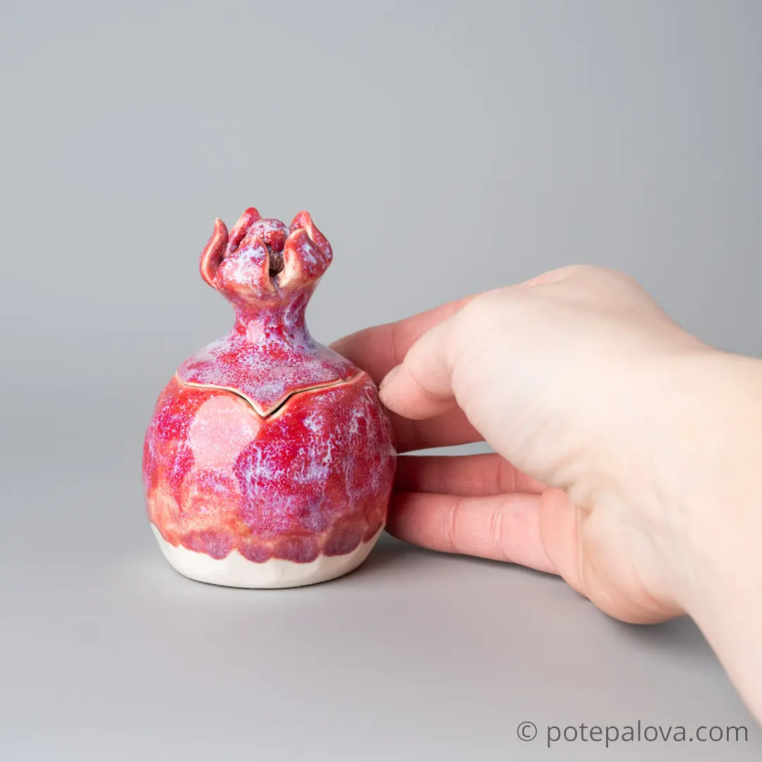 картинка Керамический гранат малый розовый - DishWishes.Ru