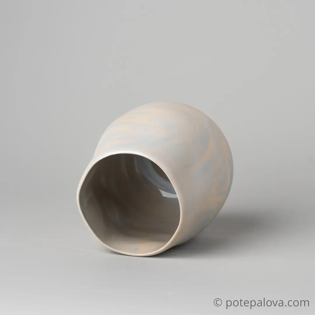 картинка Стакан фарфоровый Sigma "Песчаные Дюны" 400 мл - 3 - DishWishes.Ru