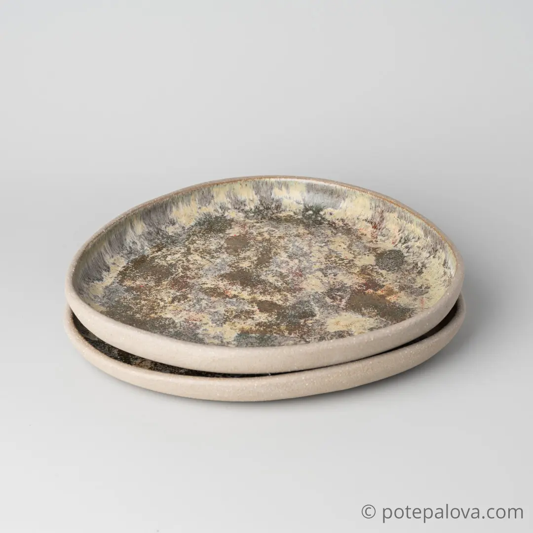 картинка Тарелка плоская из пласта Sigma Vongole - DishWishes.Ru