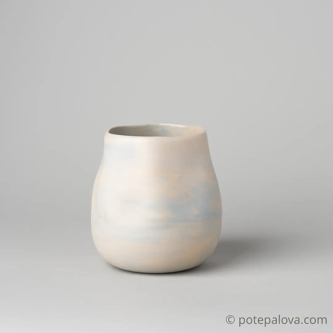 картинка Стакан фарфоровый Sigma "Песчаные Дюны" 400 мл - 3 - DishWishes.Ru