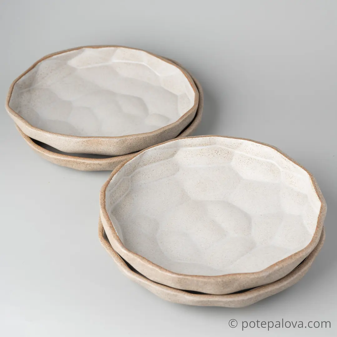 картинка Тарелка малая Sigma "Геометрия" 20 см  - DishWishes.Ru