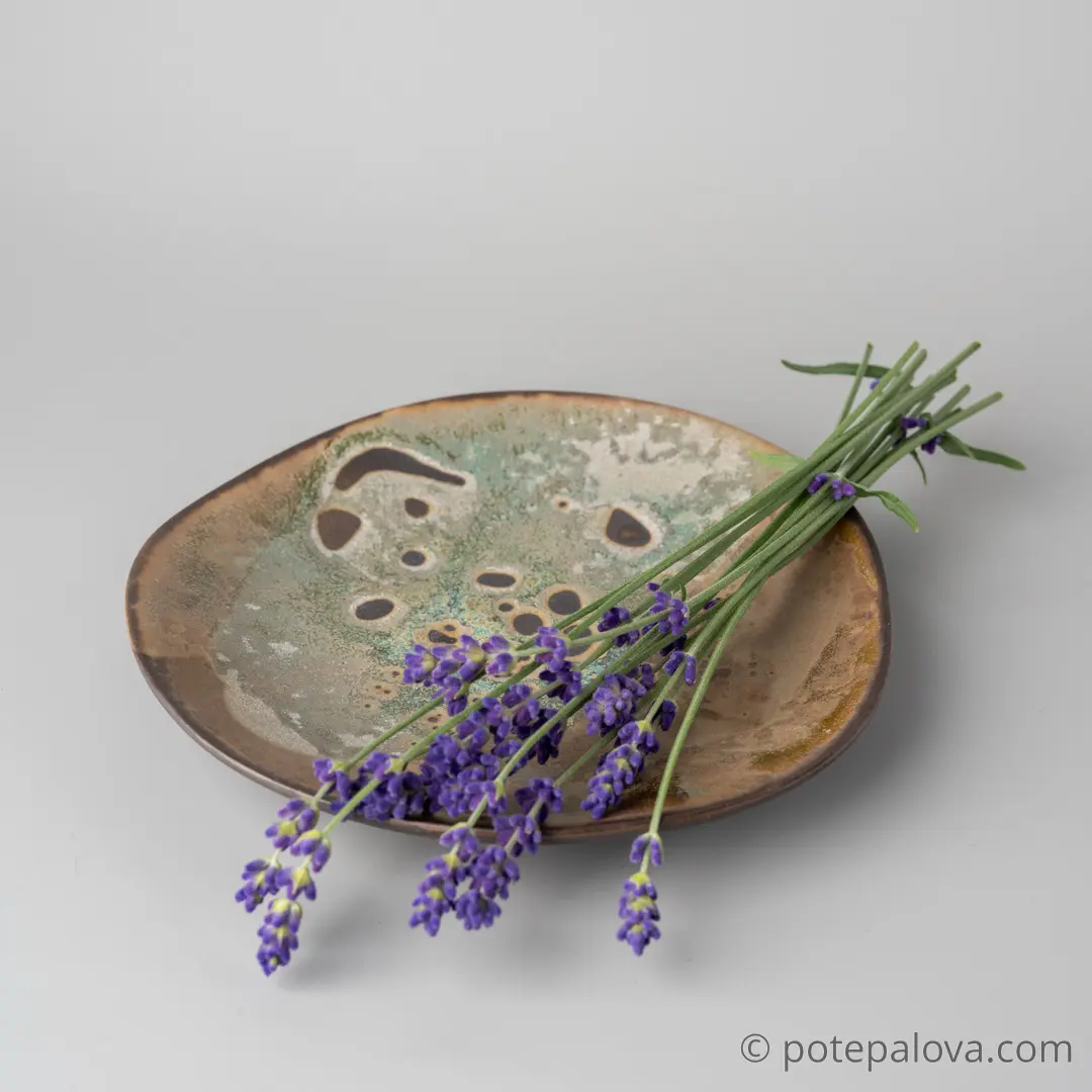 картинка Тарелка плоская Sigma "Камни и мхи" малая - DishWishes.Ru