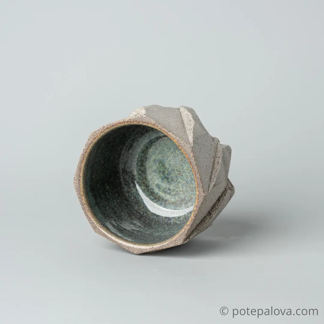 картинка Стакан Обсидиан серый "Тимьян" 220 мл - DishWishes.Ru