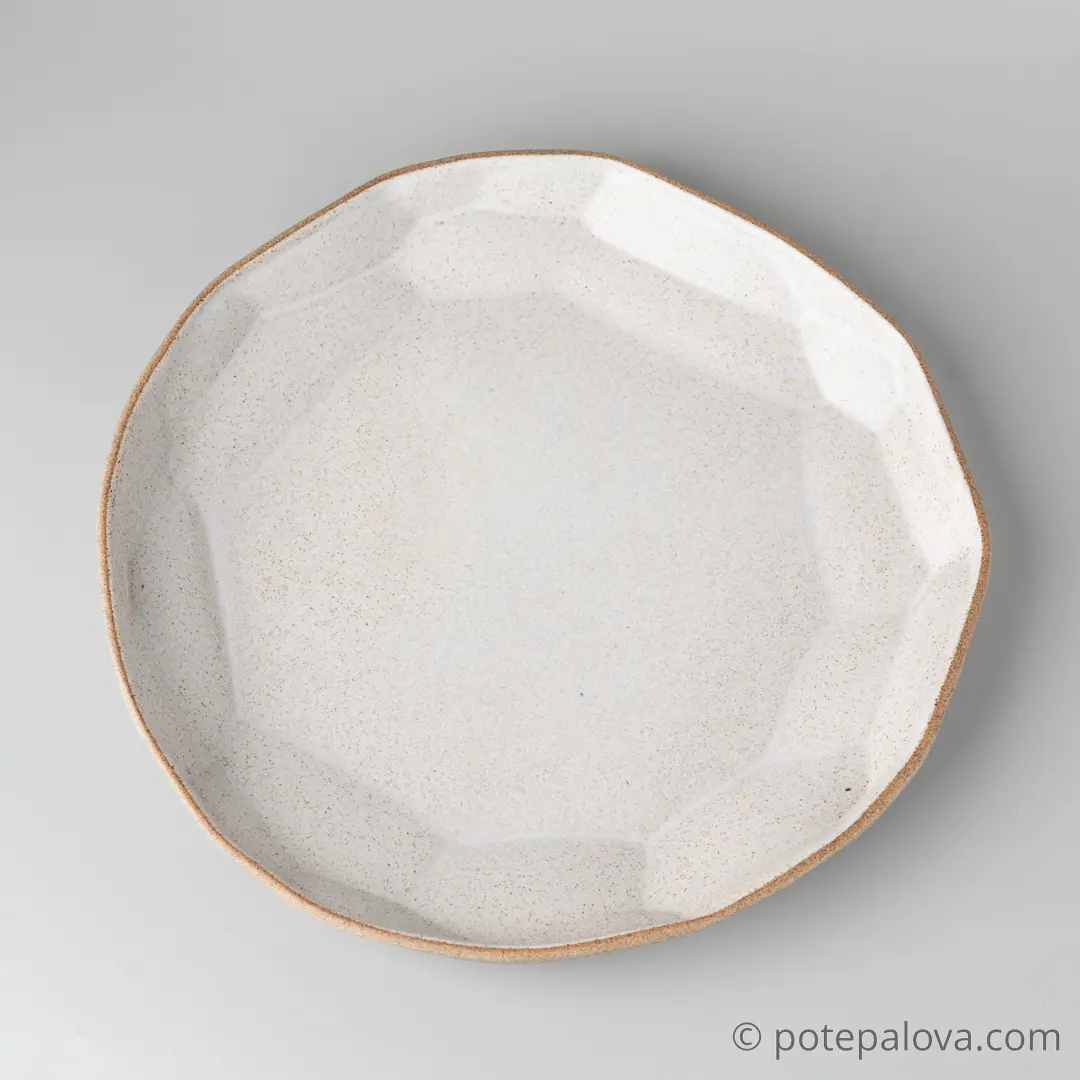 картинка Тарелка большая Sigma "Геометрия" 27 см  - DishWishes.Ru