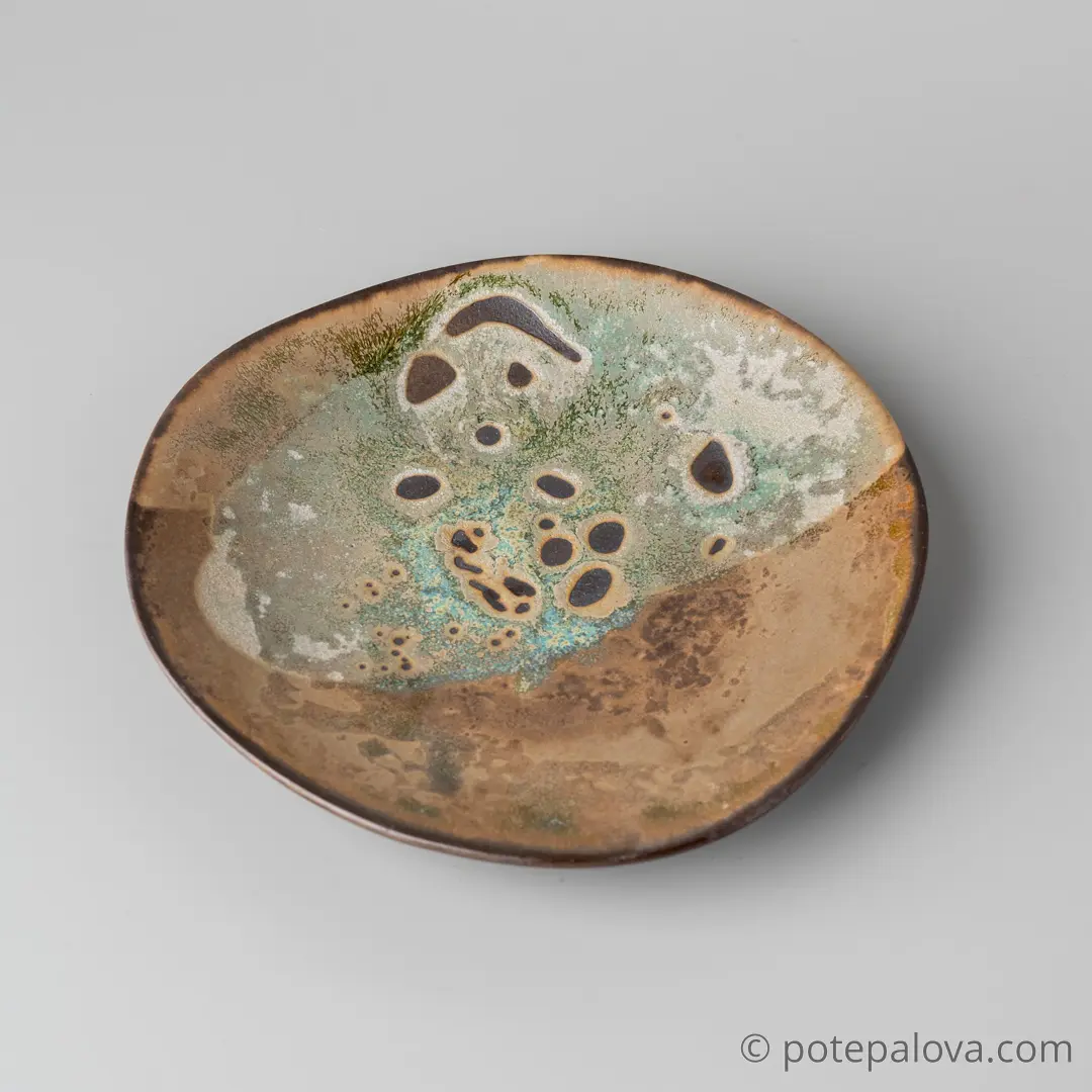 картинка Тарелка плоская Sigma "Камни и мхи" малая - DishWishes.Ru