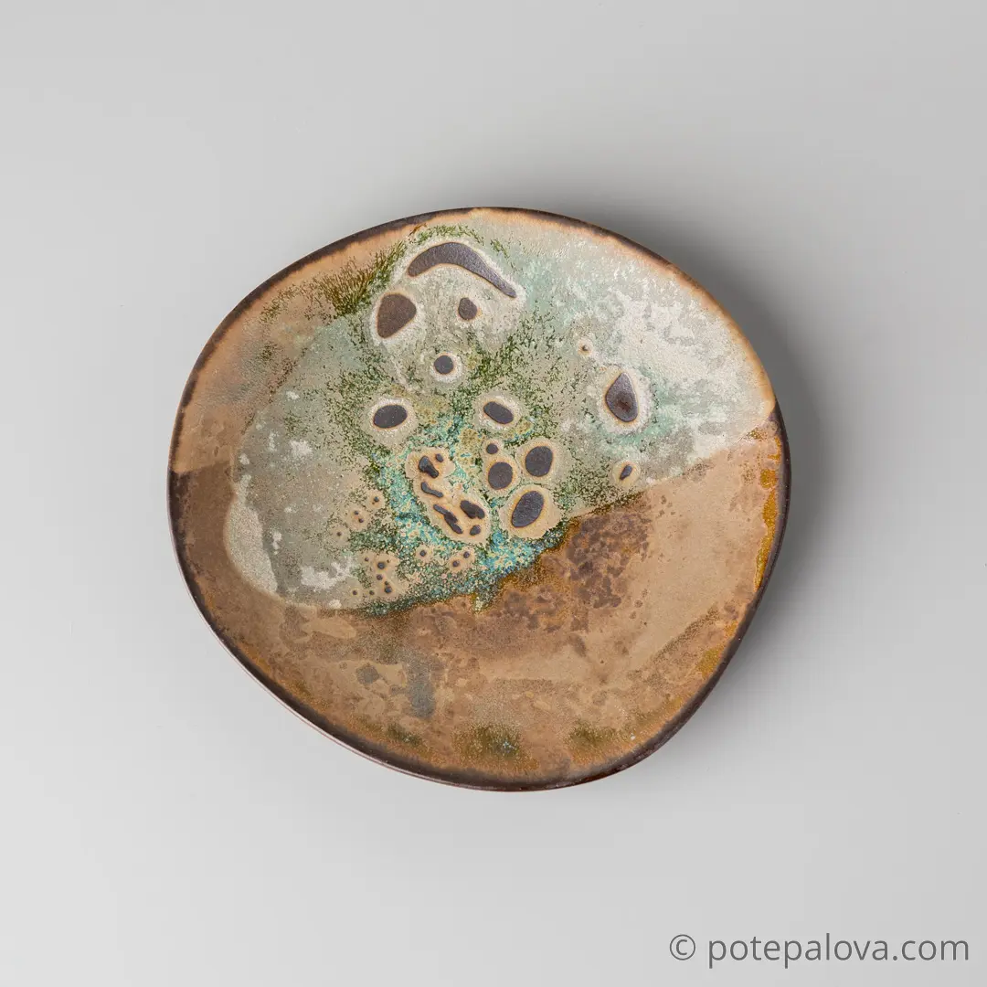 картинка Тарелка плоская Sigma "Камни и мхи" малая - DishWishes.Ru