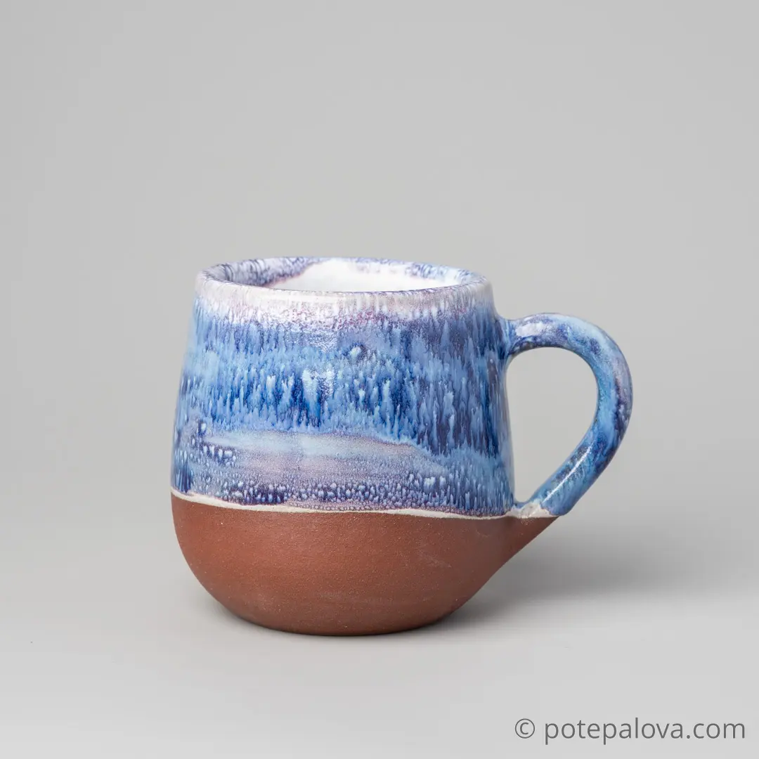 картинка Кружка "Космос" на красной глине 4 - DishWishes.Ru