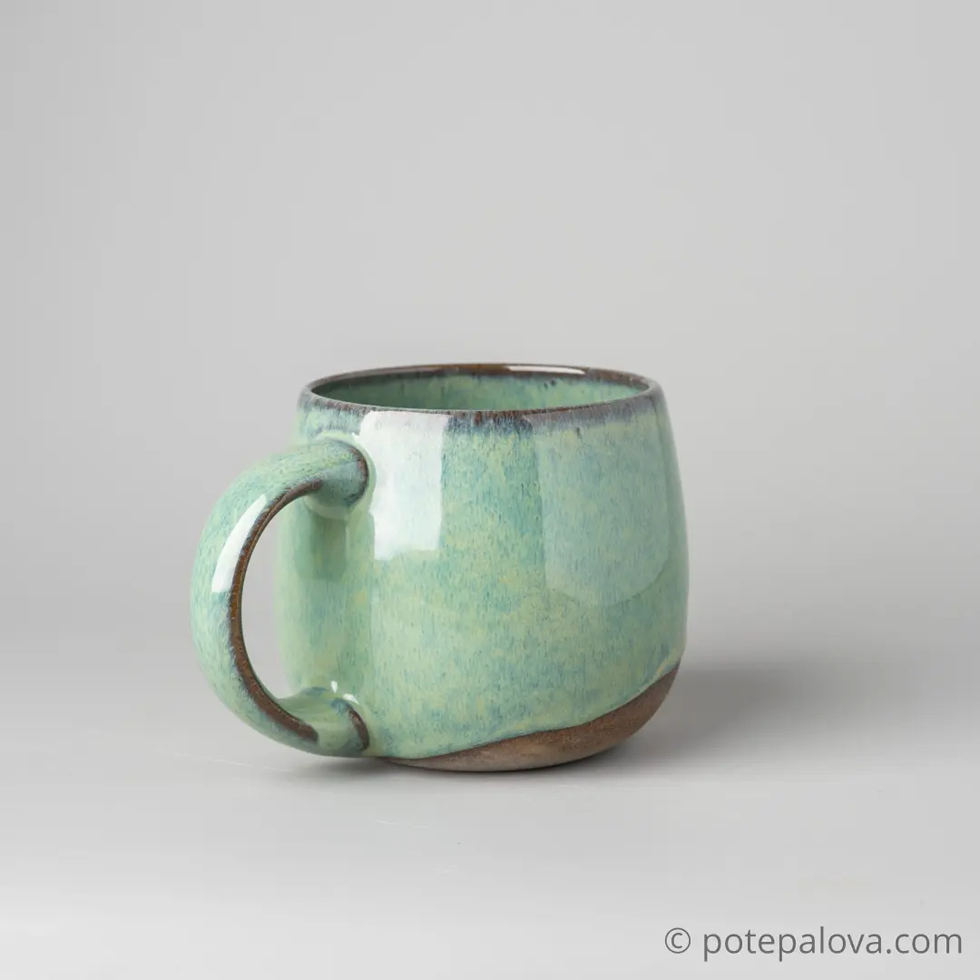 картинка Кружка Sigma зеленая "Тумблер" 3 - 450 мл - DishWishes.Ru