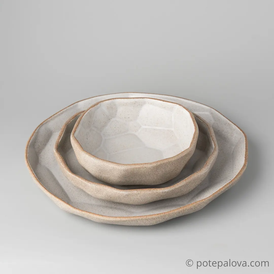 картинка Миска Sigma "Геометрия" 15 см  - DishWishes.Ru