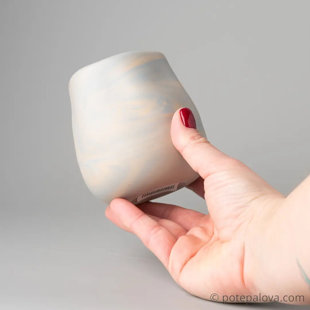 картинка Стакан фарфоровый Sigma "Песчаные Дюны" 400 мл - 3 - DishWishes.Ru