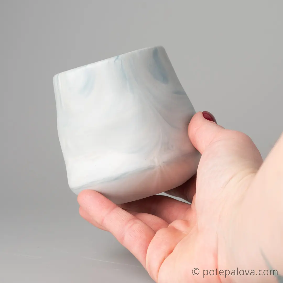 картинка Стакан фарфоровый Sigma "Даймонд" 300 мл - 3 - DishWishes.Ru