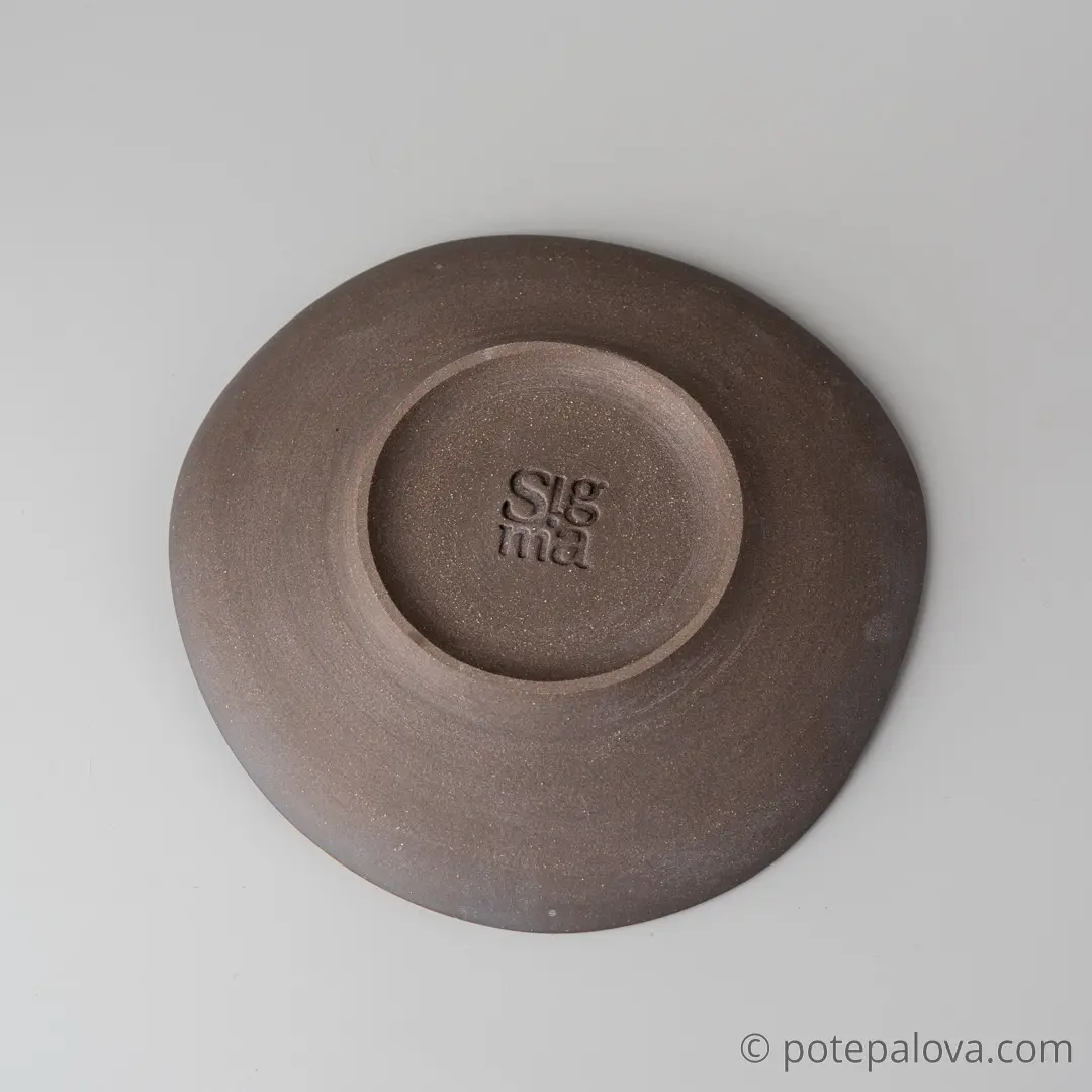 картинка Тарелка плоская Sigma "Камни и мхи" малая - DishWishes.Ru