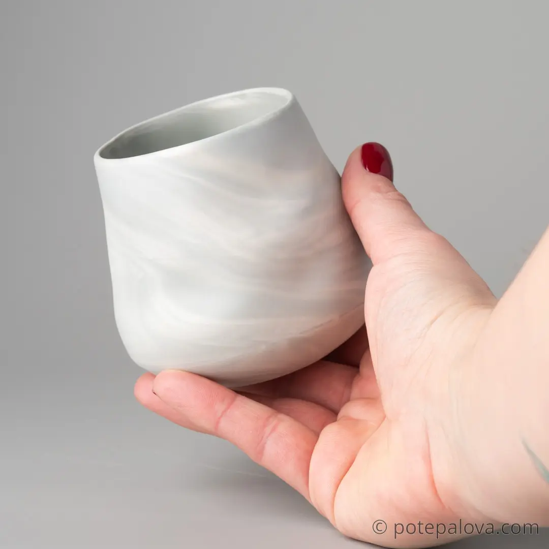 картинка Стакан фарфоровый Sigma "Даймонд" 300 мл - 4 - DishWishes.Ru