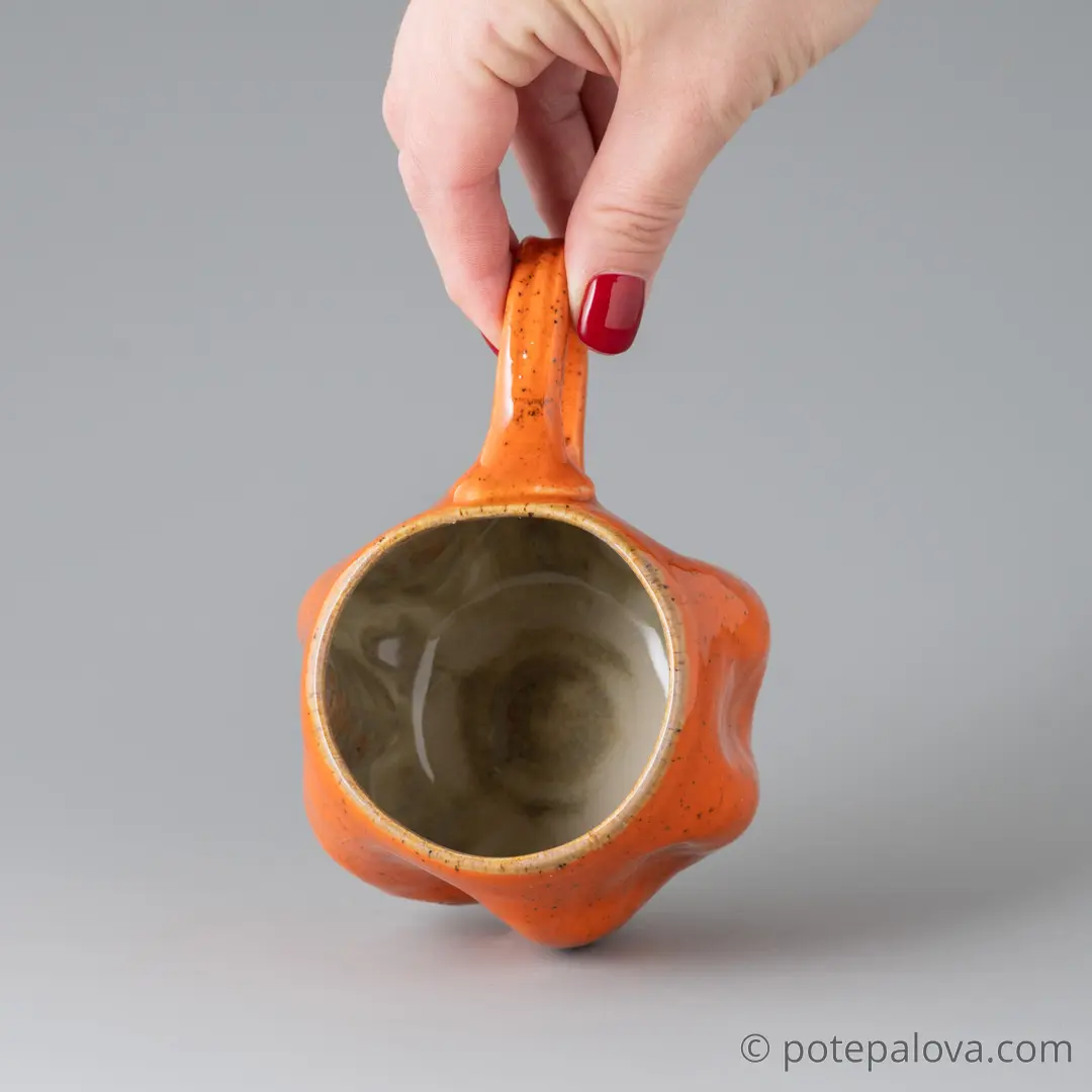 картинка Чашка Светланы Шумских "Тыква" 2 - DishWishes.Ru