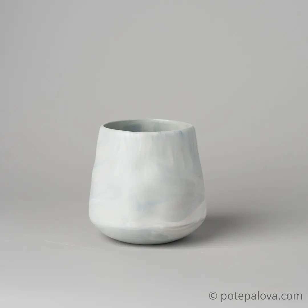 картинка Стакан фарфоровый Sigma "Даймонд" 300 мл - 3 - DishWishes.Ru