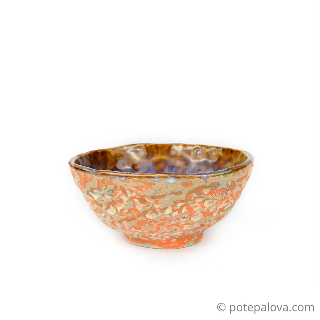 картинка Миска лепная Юрия Пересады средняя 2 - DishWishes.Ru