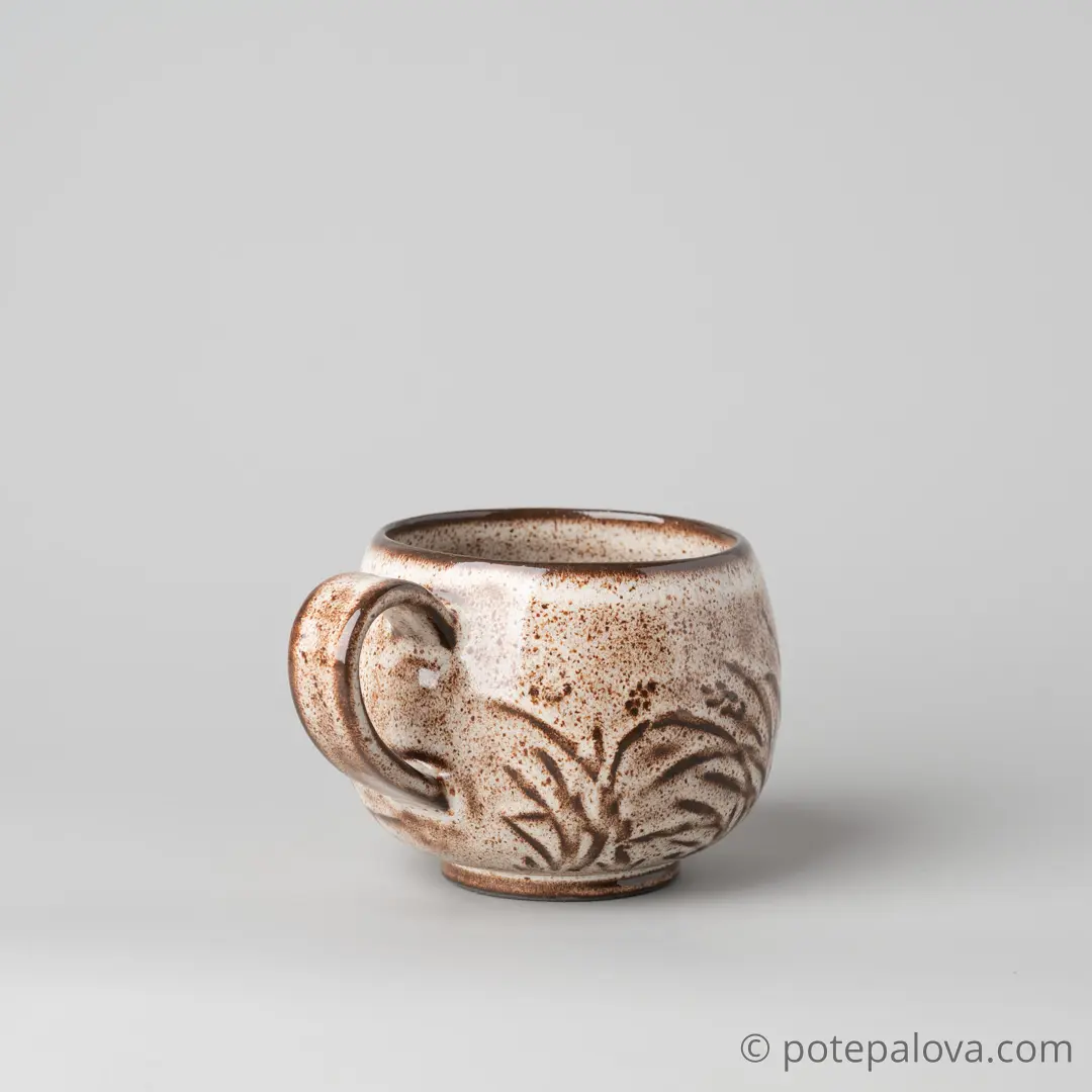 картинка Керамическая кружка из серии "Травы" 2 - DishWishes.Ru