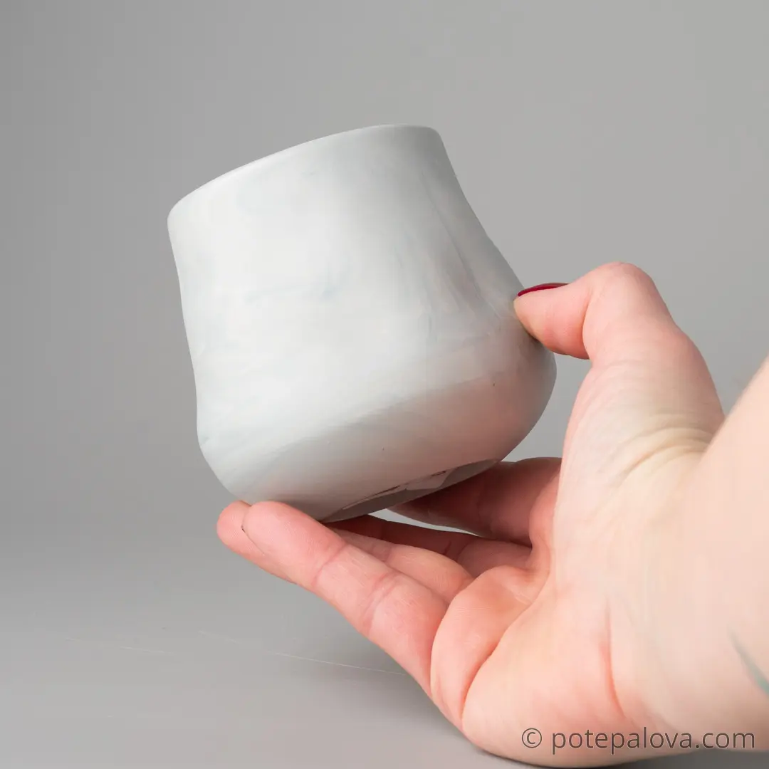 картинка Стакан фарфоровый Sigma "Даймонд" 300 мл - 6 - DishWishes.Ru