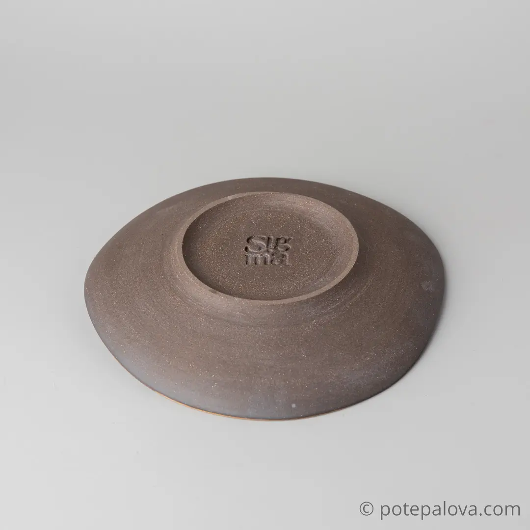 картинка Тарелка плоская Sigma "Камни и мхи" малая - DishWishes.Ru