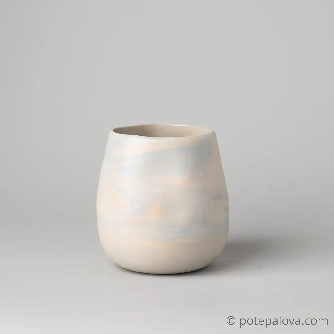 картинка Стакан фарфоровый Sigma "Песчаные Дюны" 400 мл - 3 - DishWishes.Ru