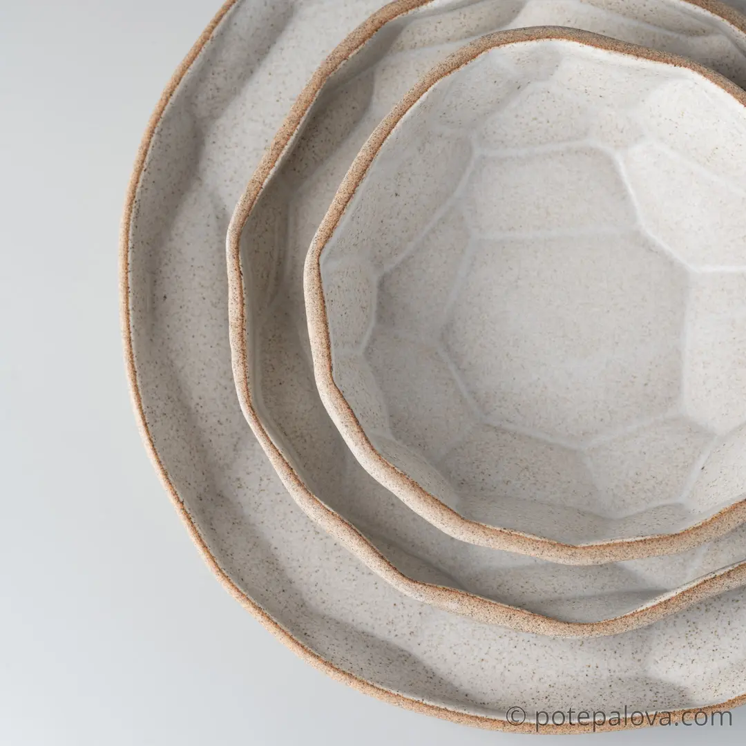 картинка Тарелка большая Sigma "Геометрия" 27 см  - DishWishes.Ru