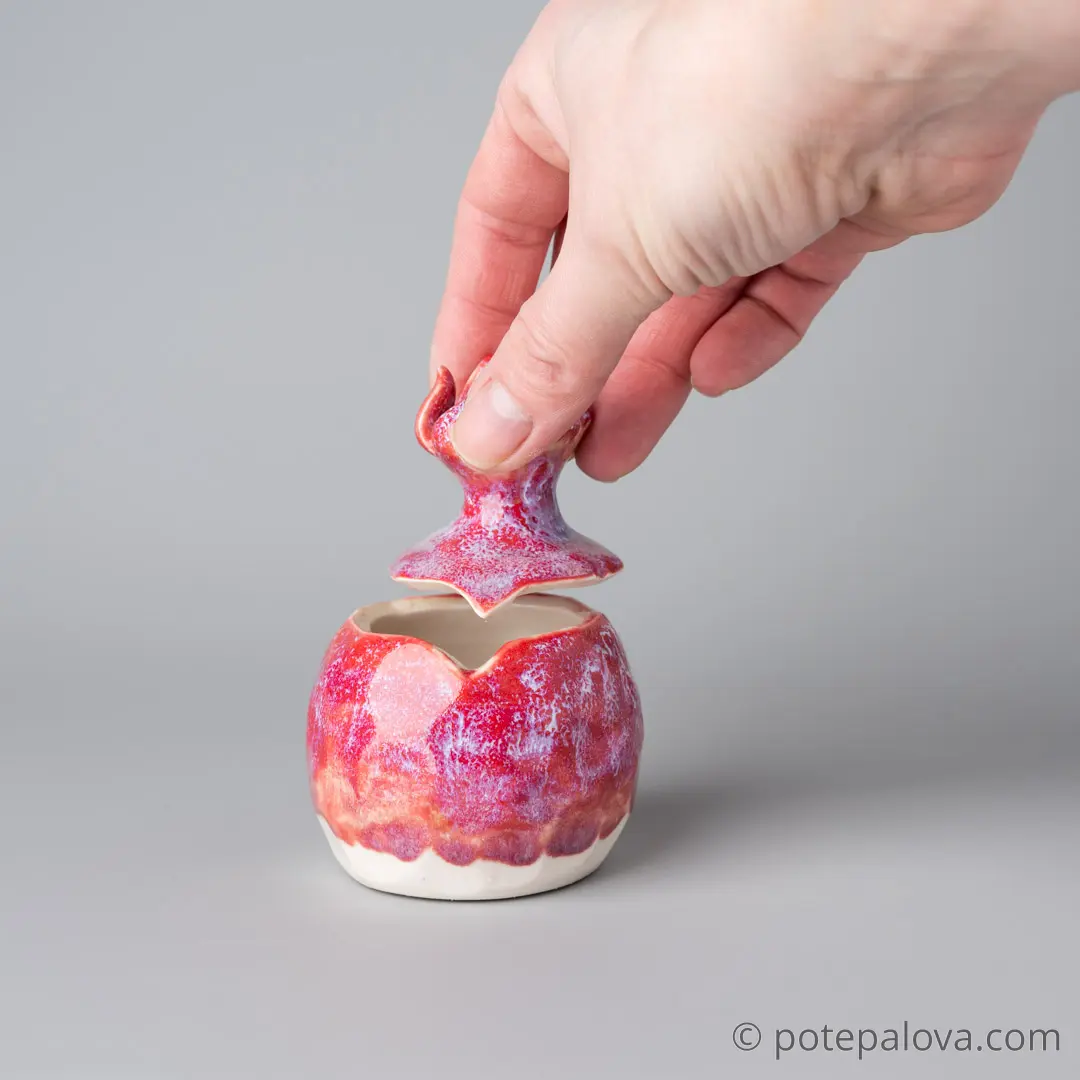 картинка Керамический гранат малый розовый - DishWishes.Ru