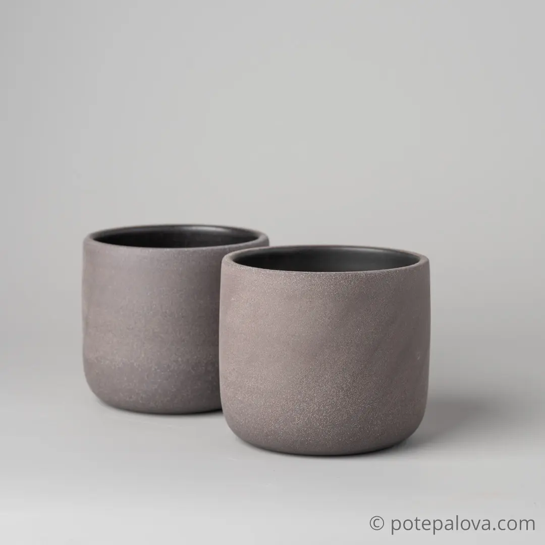 картинка Стакан Sigma черный "Почти Barista" 300 мл - DishWishes.Ru