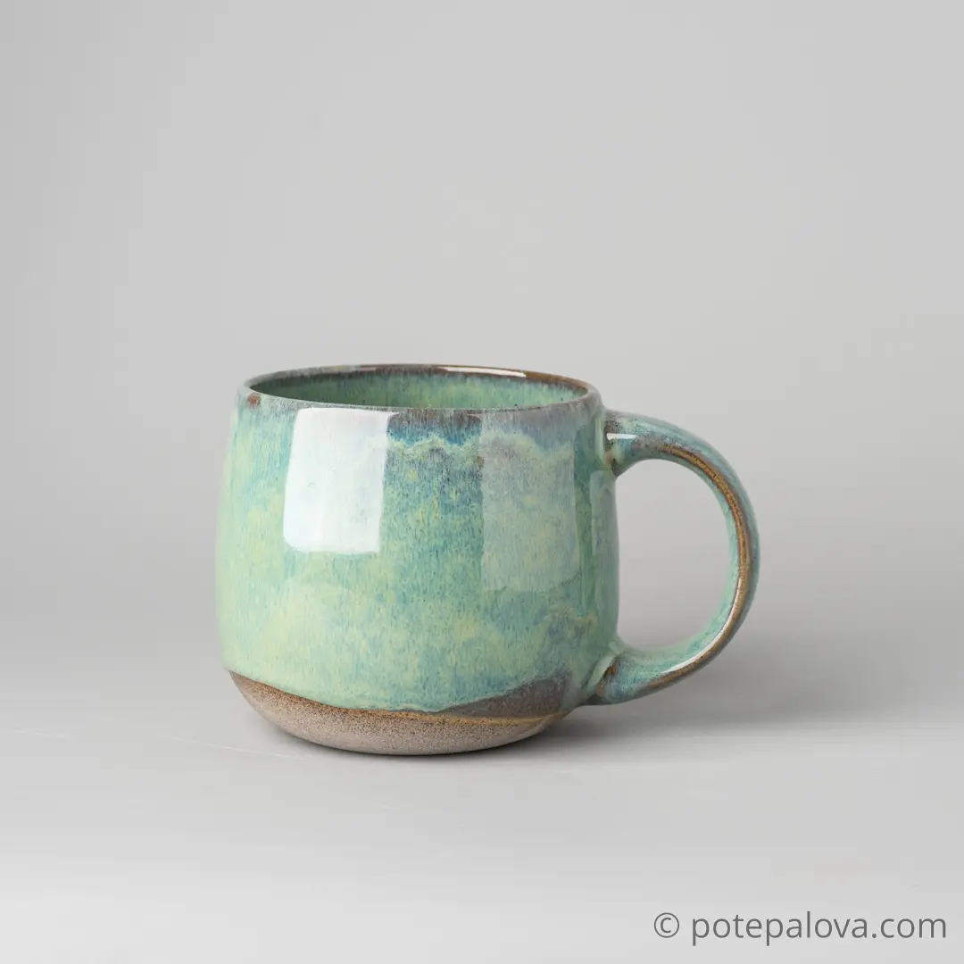 картинка Кружка Sigma зеленая "Тумблер" 4 - 450 мл - DishWishes.Ru