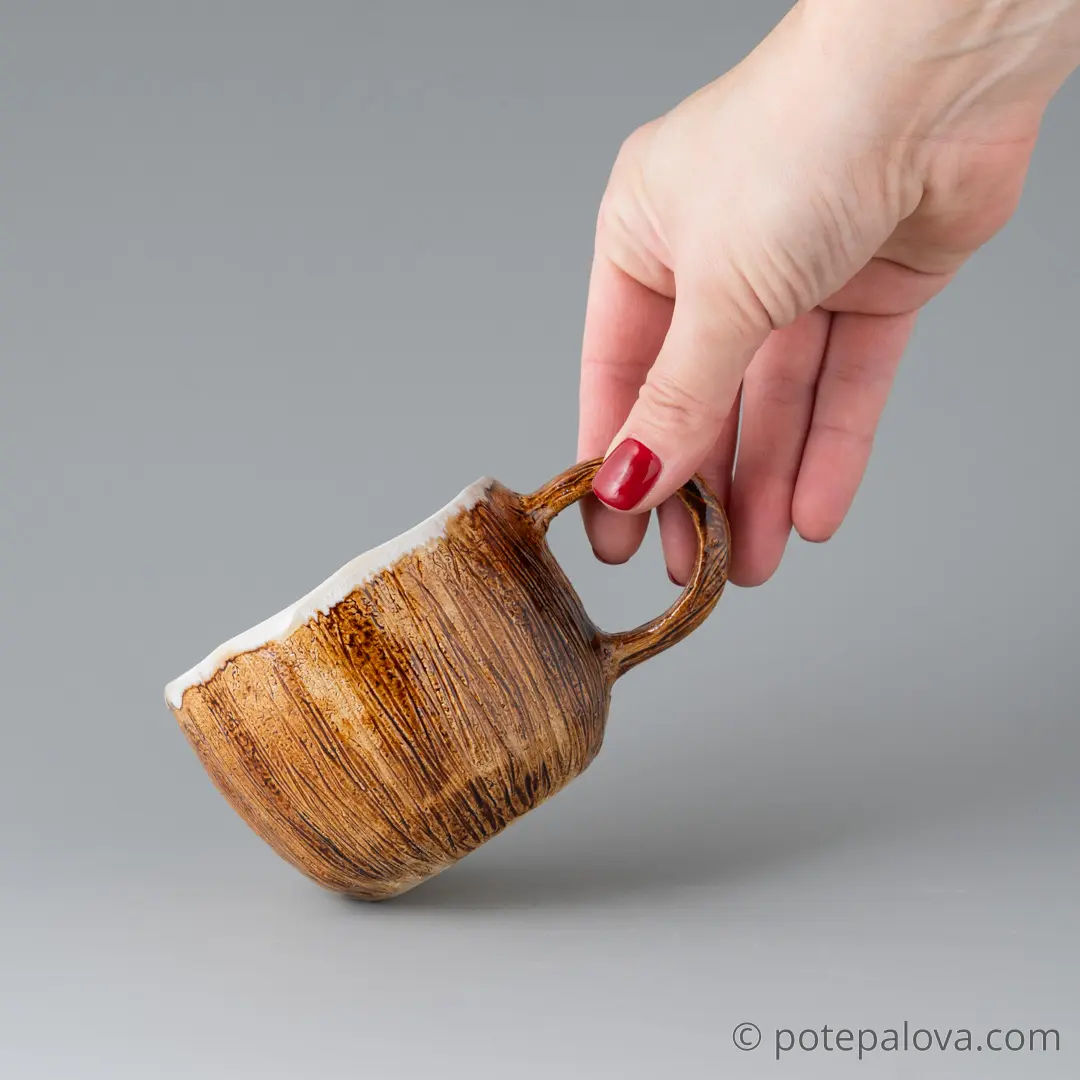 картинка Чашка Светланы Шумских "Кокос" 1 - DishWishes.Ru