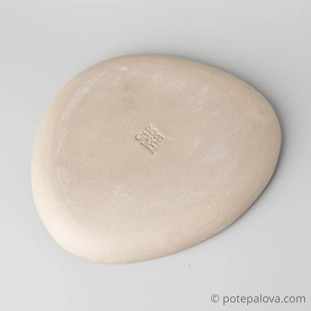 картинка Тарелка плоская из пласта Sigma Vongole - DishWishes.Ru