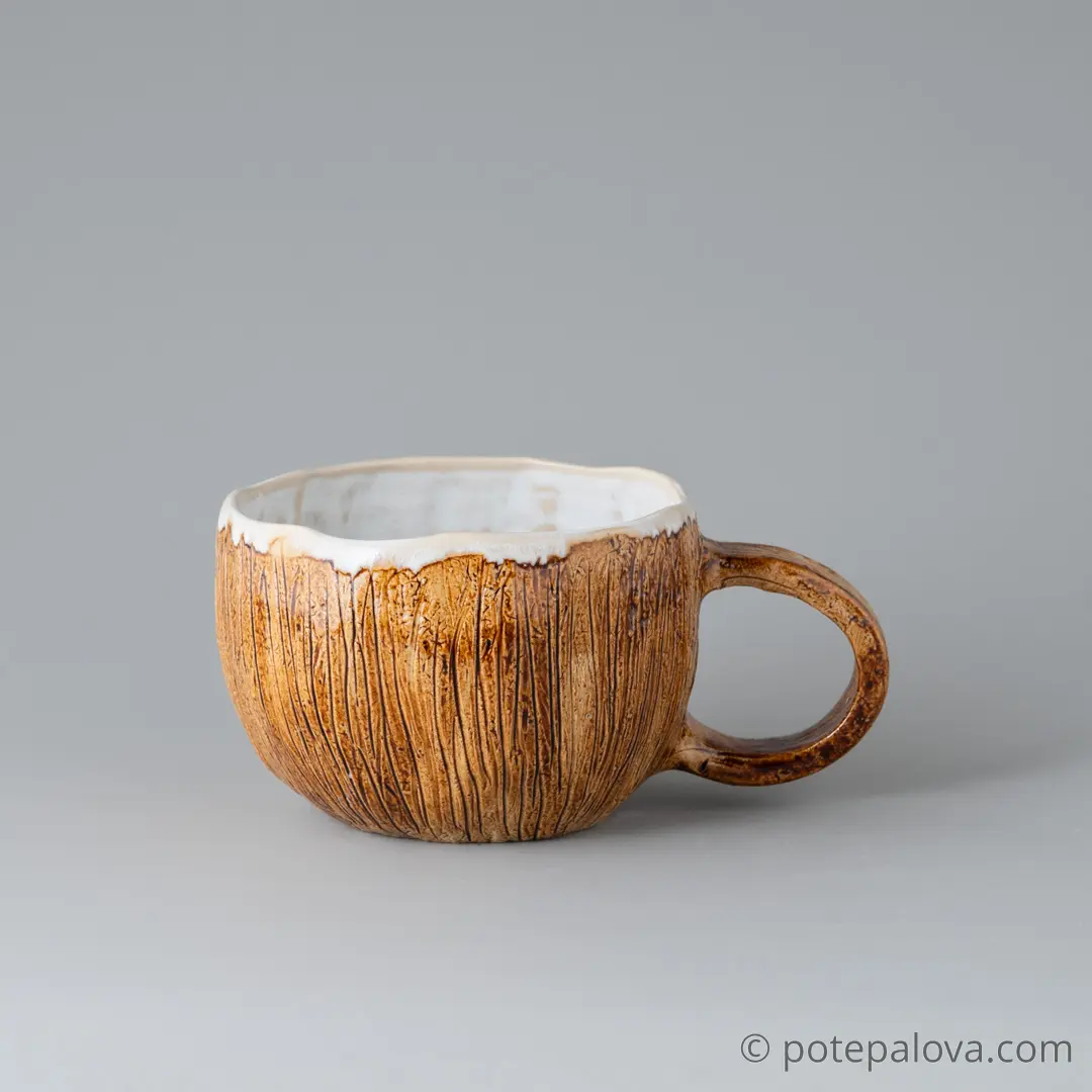 картинка Чашка Светланы Шумских "Кокос" 3 - DishWishes.Ru