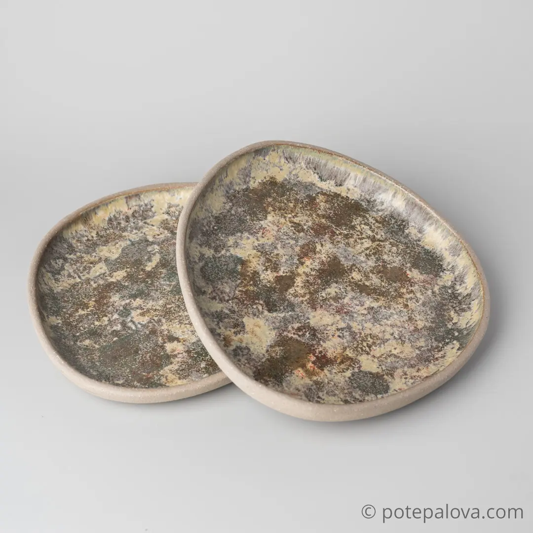 картинка Тарелка плоская из пласта Sigma Vongole - DishWishes.Ru