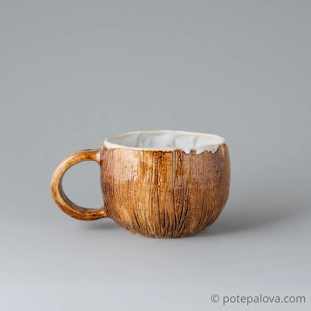 картинка Чашка Светланы Шумских "Кокос" 2 - DishWishes.Ru