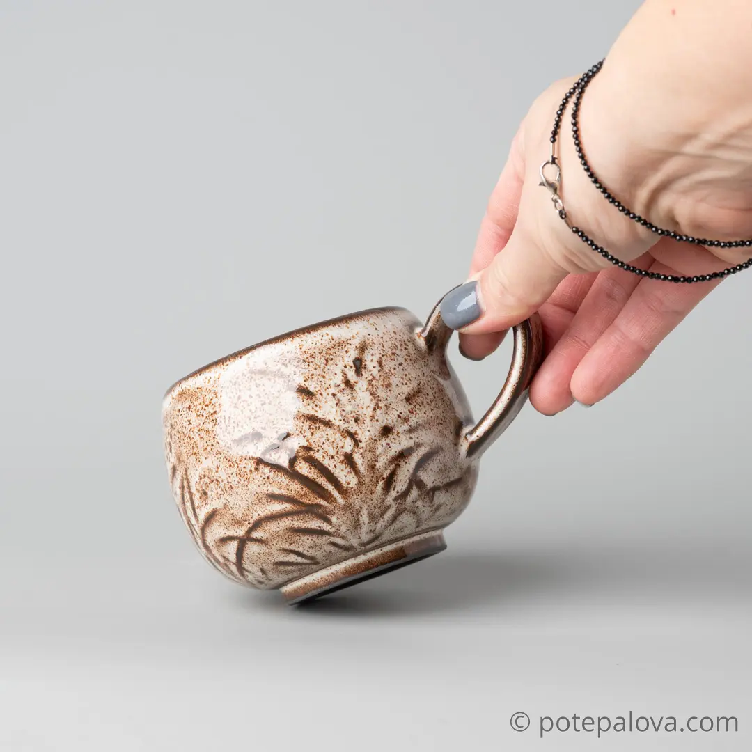 картинка Керамическая кружка из серии "Травы" 2 - DishWishes.Ru