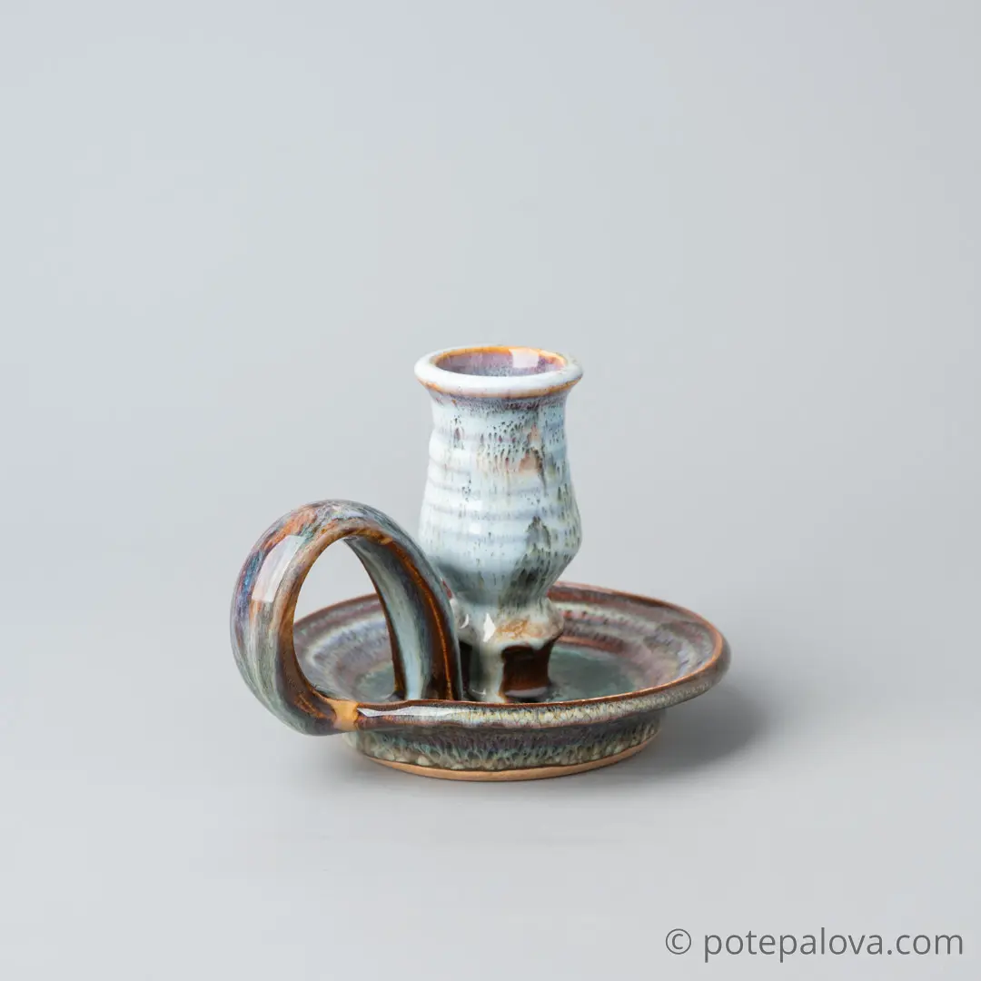 картинка Керамический подсвечник Юрия Пересады 1 - DishWishes.Ru