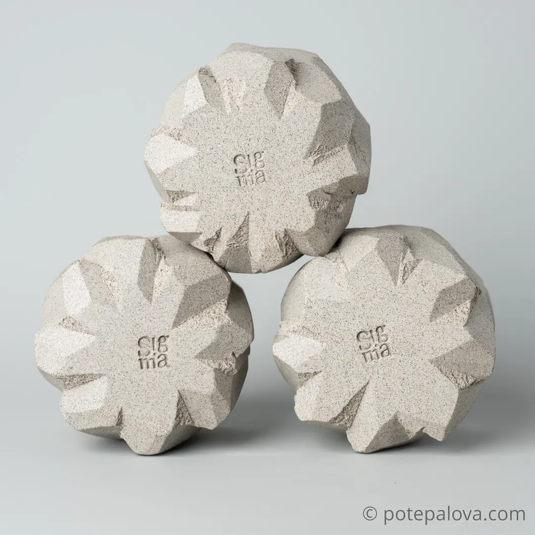 картинка Стакан Обсидиан серый "Тимьян" 220 мл - DishWishes.Ru