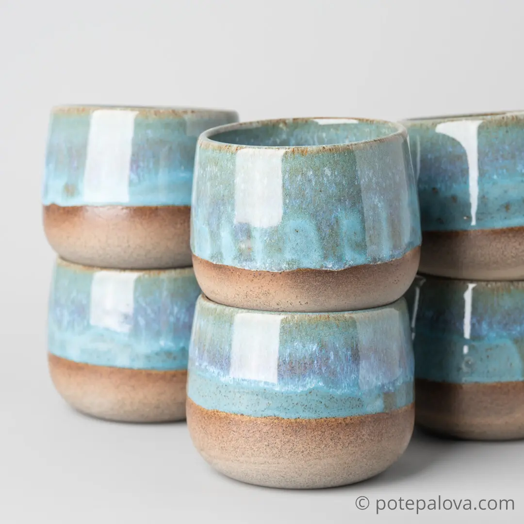 картинка Маленький стакан Sigma "Морская галька" 190 мл - DishWishes.Ru