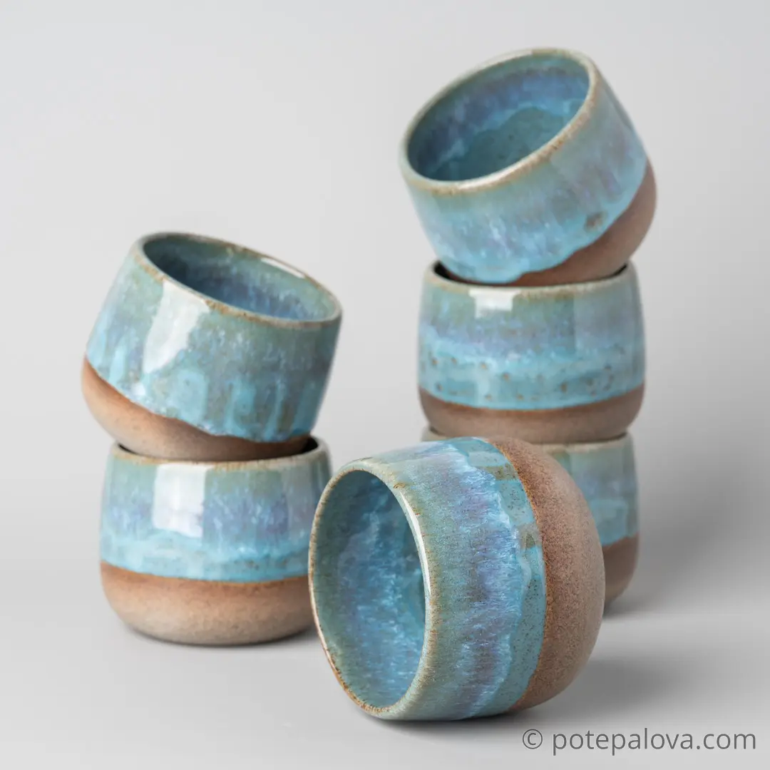 картинка Маленький стакан Sigma "Морская галька" 190 мл - DishWishes.Ru