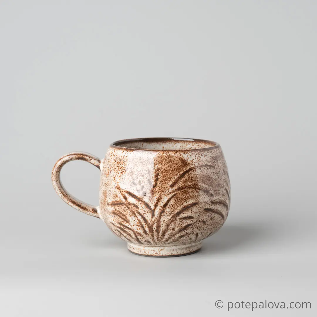 картинка Керамическая кружка из серии "Травы" 9 - DishWishes.Ru