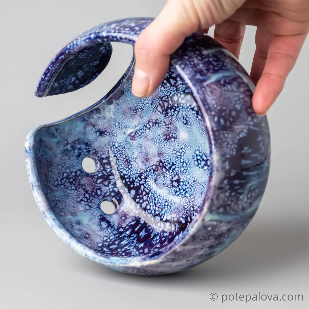 картинка Керамическая клубочница "Космос" 5 - DishWishes.Ru