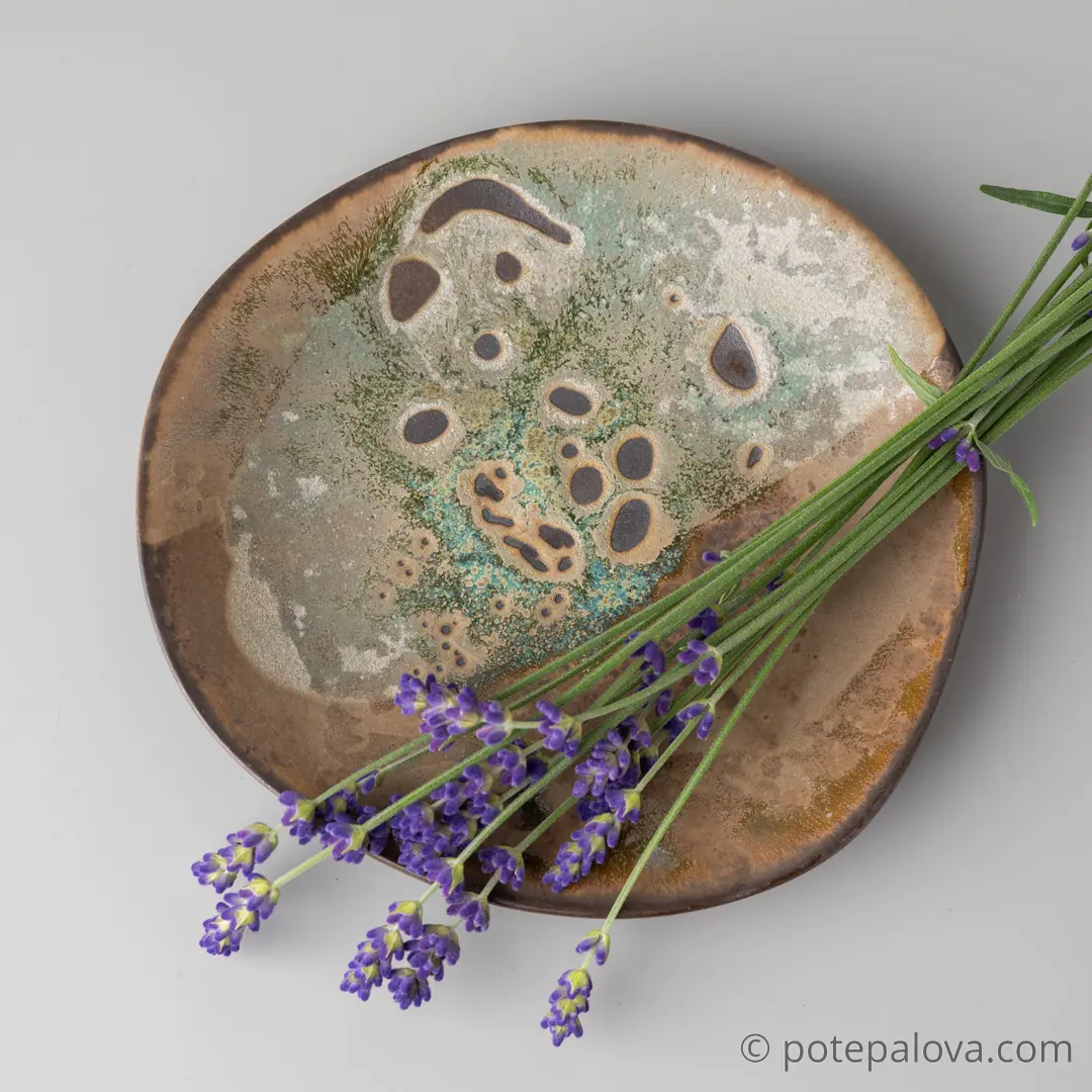 картинка Тарелка плоская Sigma "Камни и мхи" малая - DishWishes.Ru