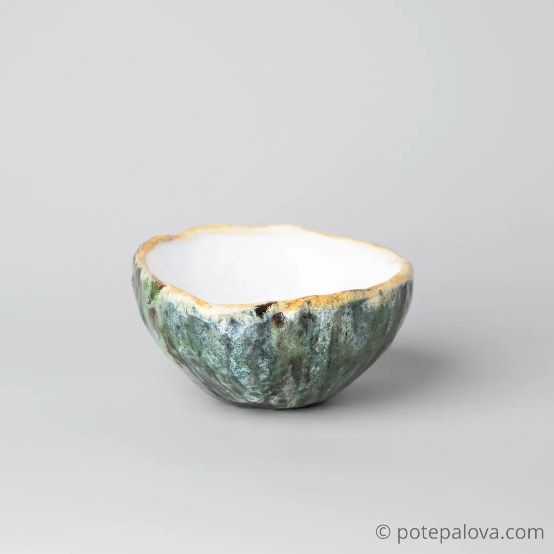 картинка Миска Niboqua раку белая - DishWishes.Ru